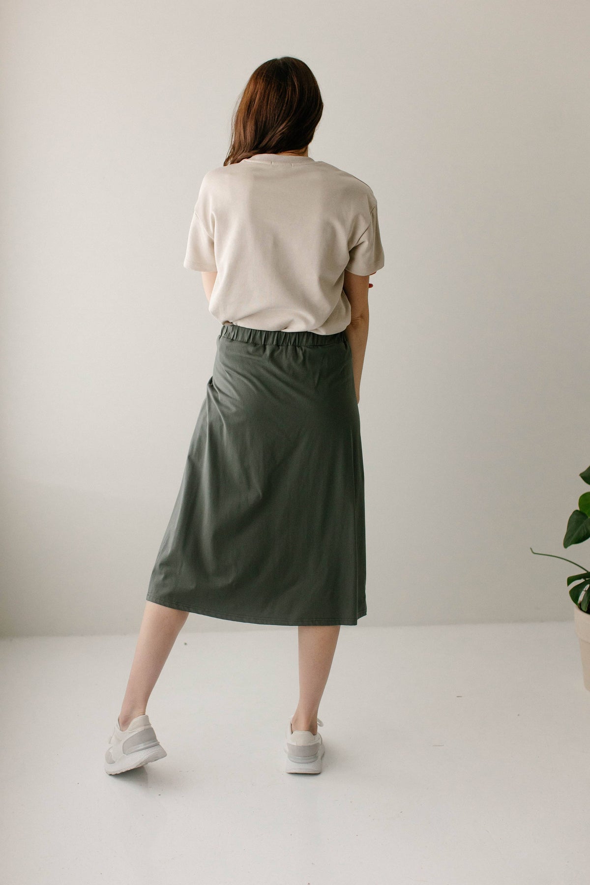 Damen Midi-Skort