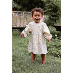 Baby-Kleid mit Blumenmuster