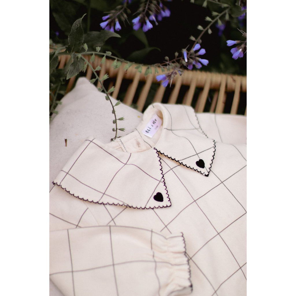 Baby-Bluse mit Karomuster