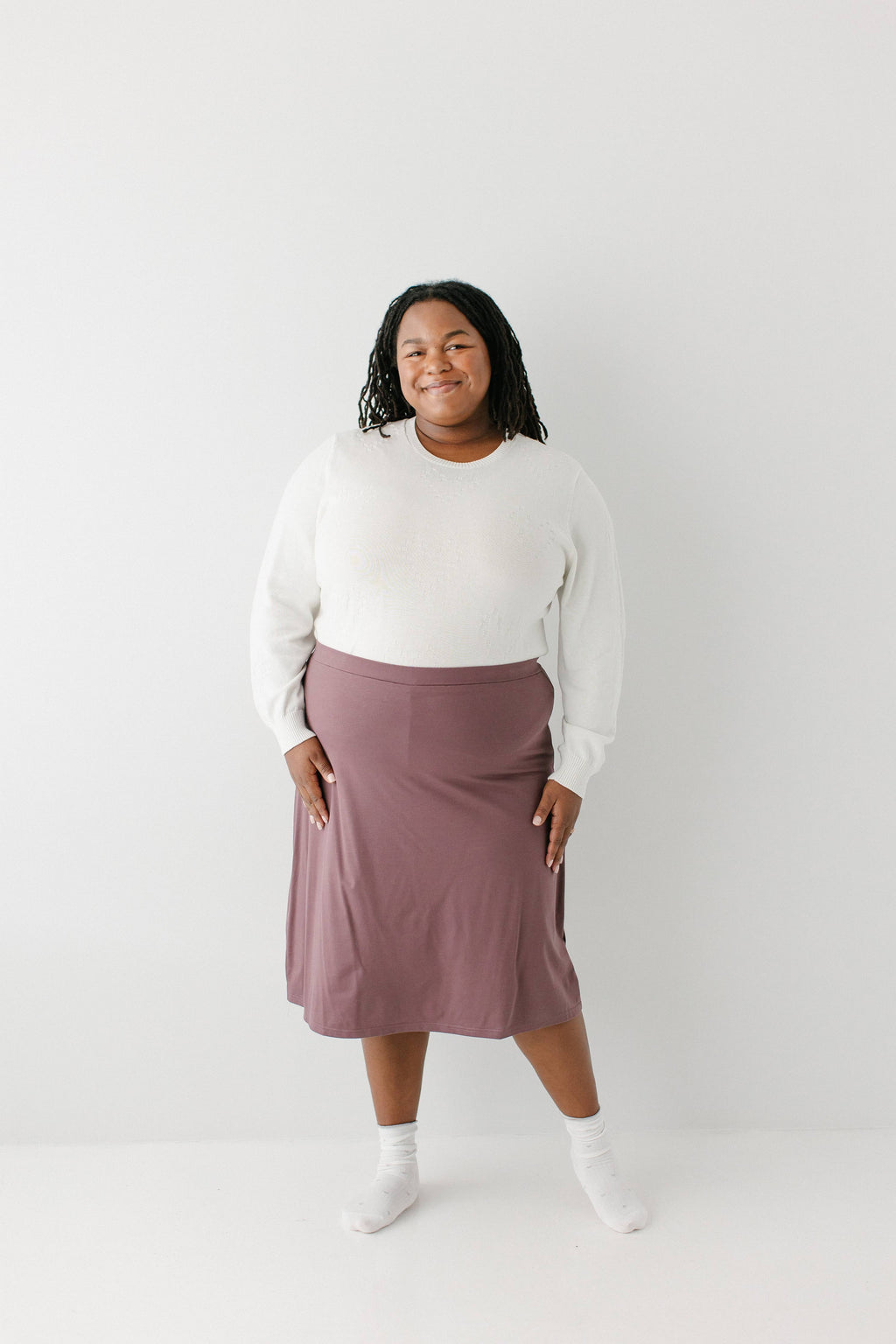 Skort mit integrierter Shorts