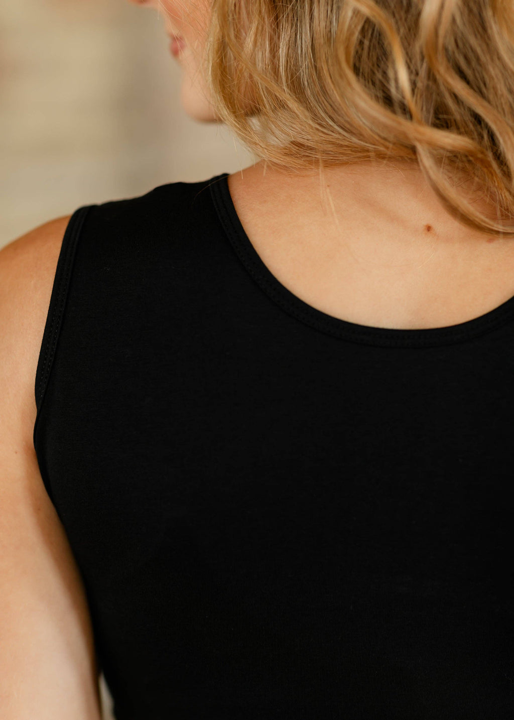 Layering-Tanktop aus Baumwolle