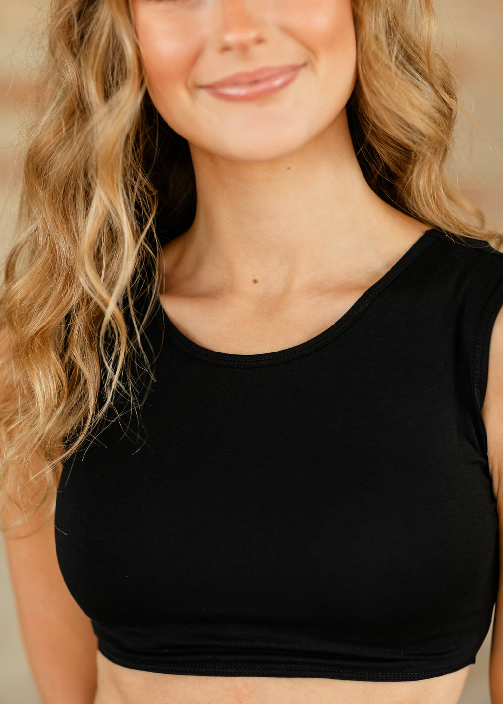 Layering-Tanktop aus Baumwolle