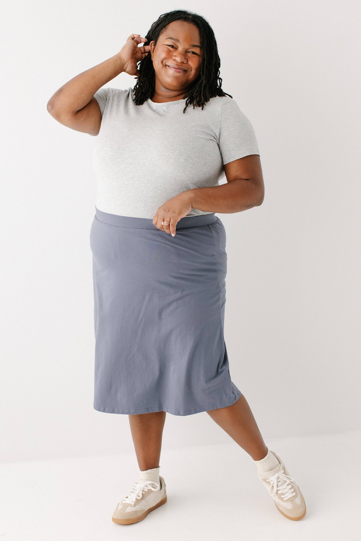 Skort mit integrierter Shorts