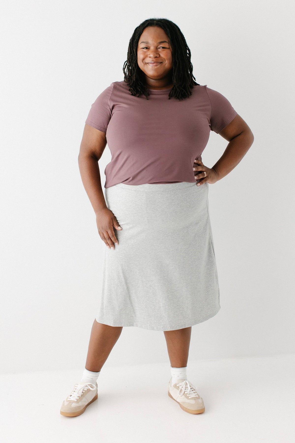 Skort mit integrierter Shorts