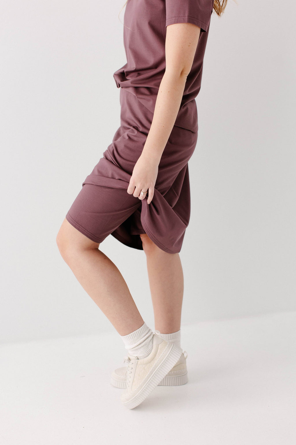Skort mit integrierter Shorts