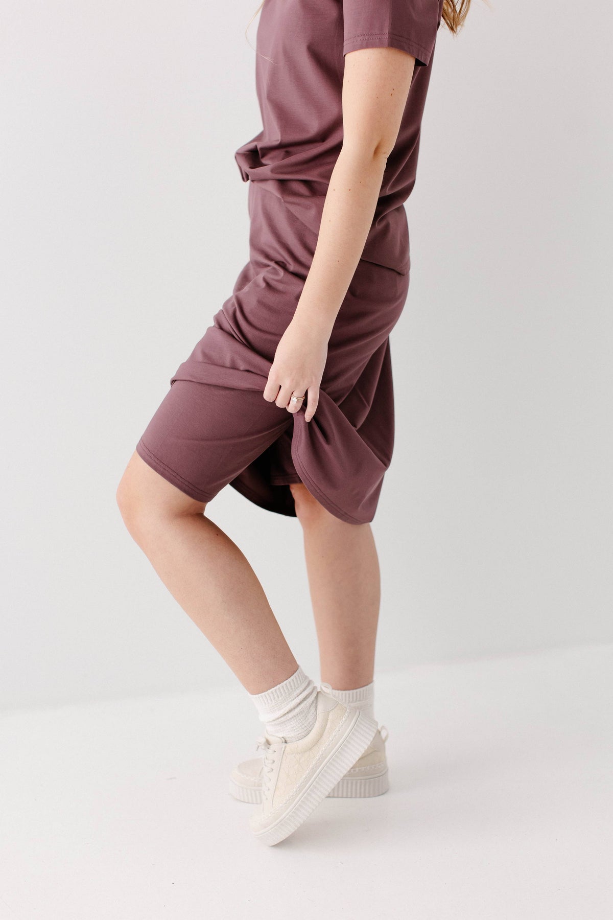 Skort mit integrierter Shorts