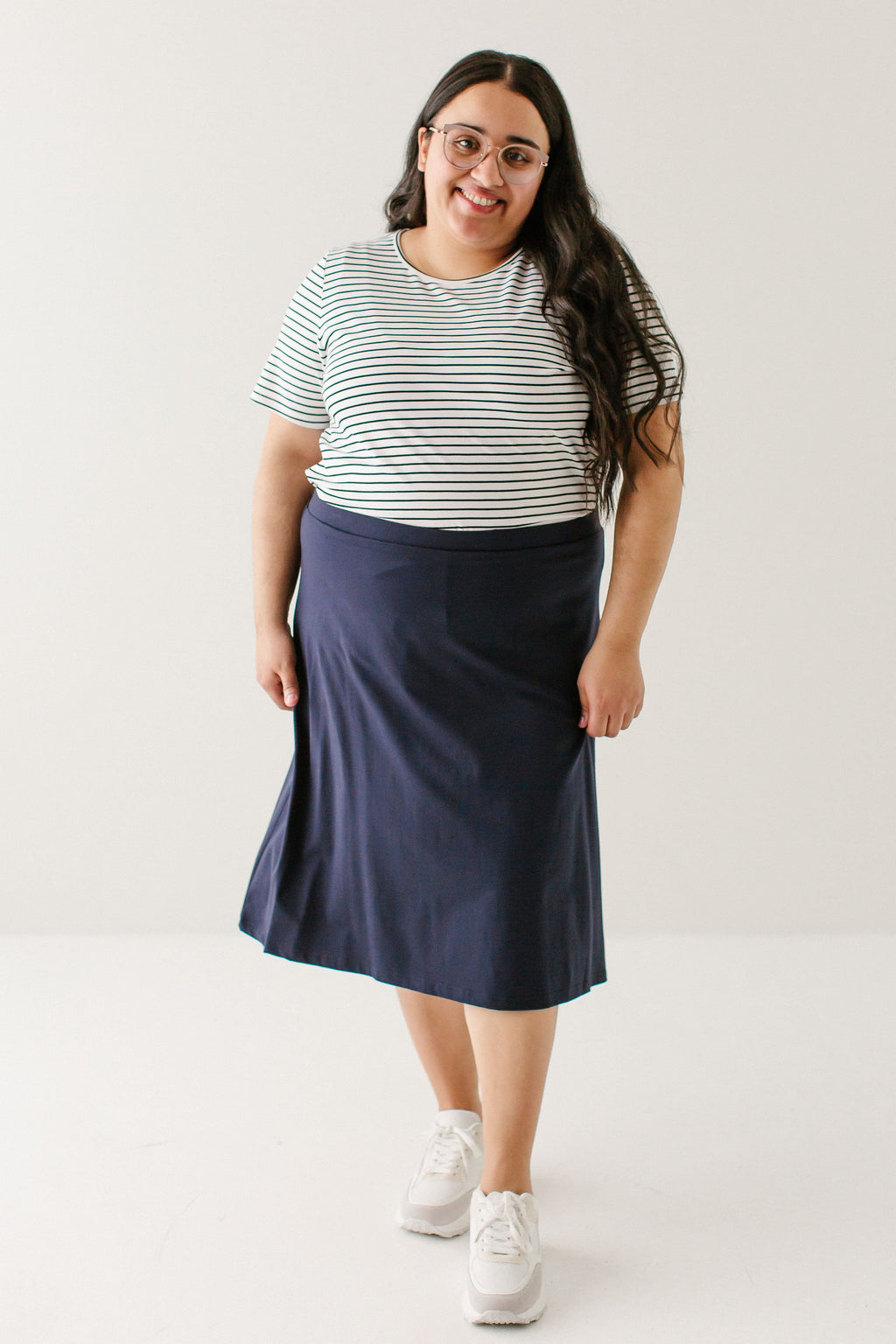 Skort Marineblau