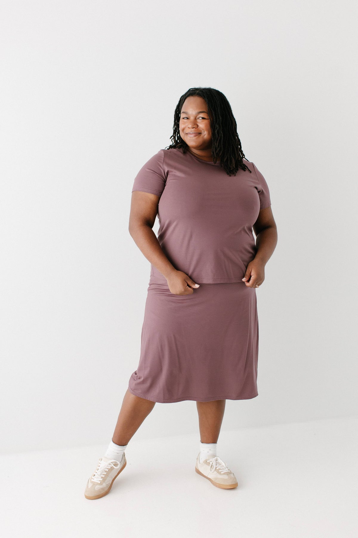 Skort mit integrierter Shorts