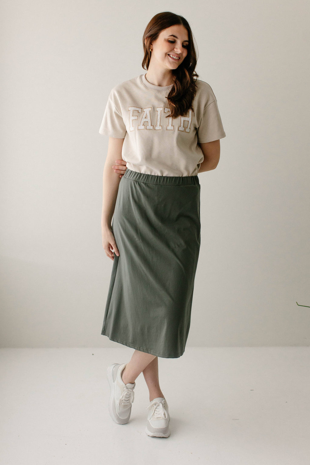 Damen Midi-Skort