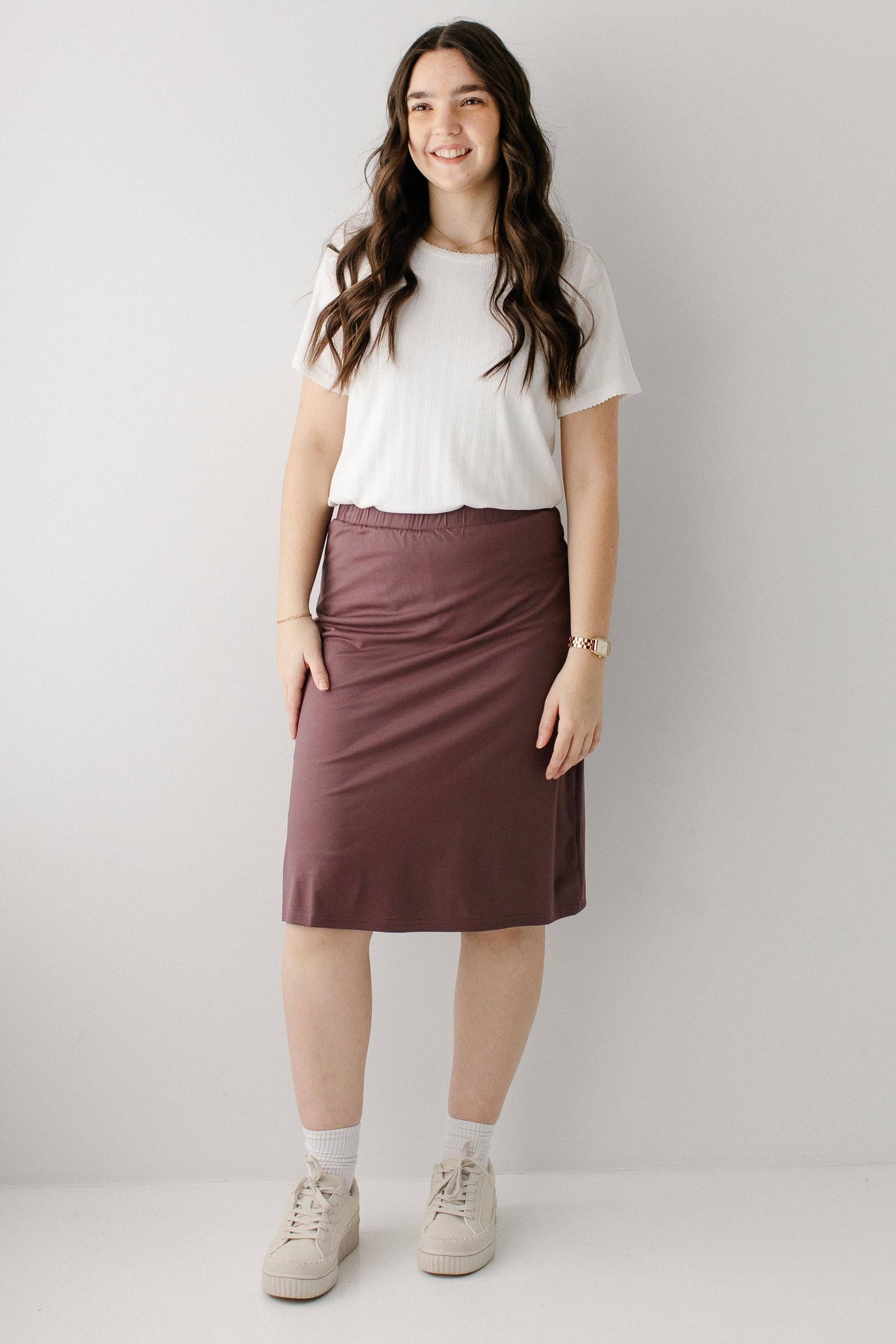 Skort mit integrierter Shorts