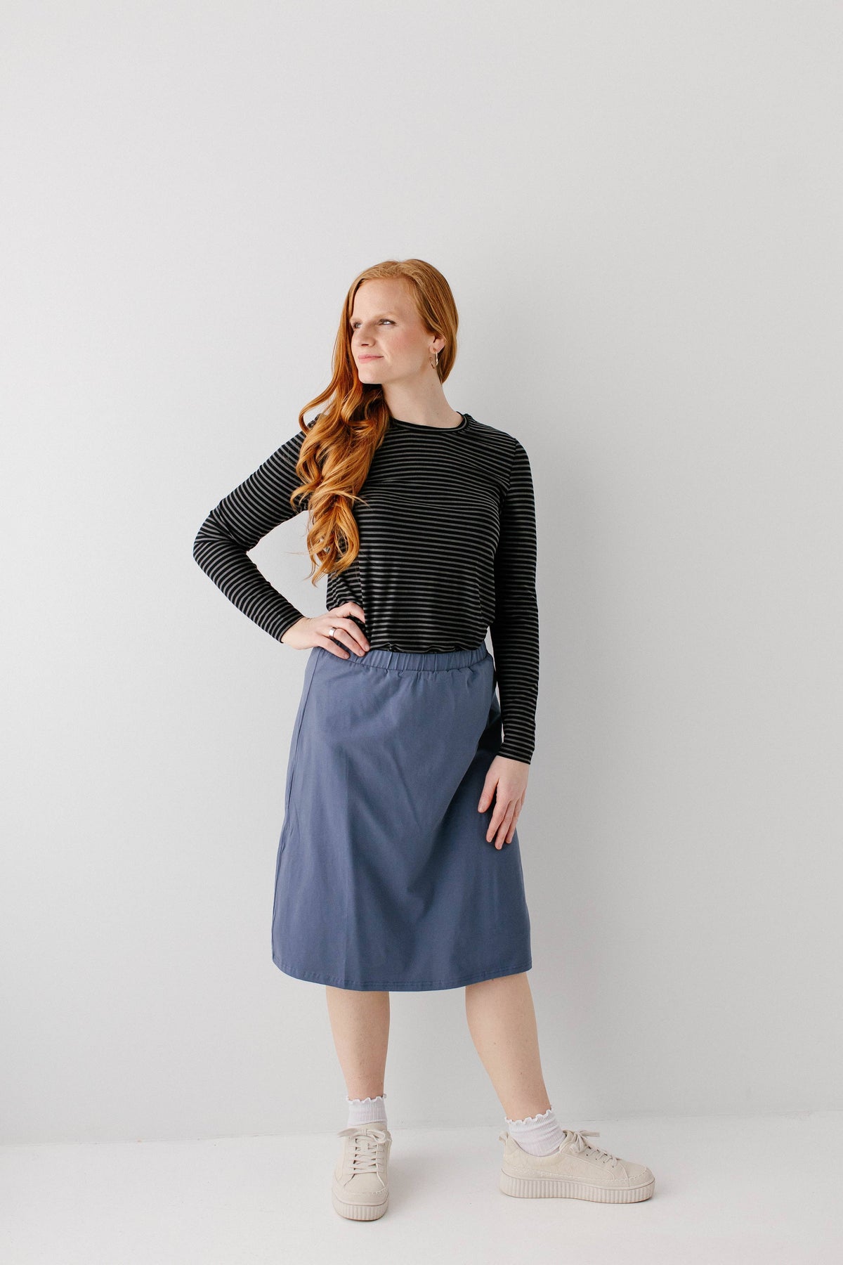 Skort mit integrierter Shorts